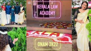 Onam vlog || Kerala Law Academy || Tvpm || Onam 2k22