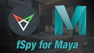 Creating an Accurate Camera in Maya with fSpy