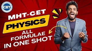 MH-CET 2024 Physics Formulas: Master ALL in 1 Shot!