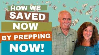 PREP NOW! SAVE MONEY NOW! FRUGAL OLD FASHIONED LIVING! #savemoney