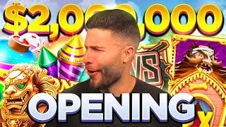 ANOTHER ENORMOUS $2,000,000 BONUS OPENING FOR THE WEEKEND!