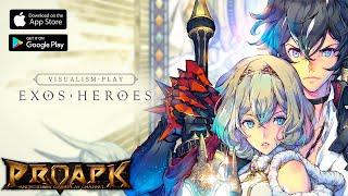 Exos Heroes Gameplay Android / iOS (Official Launch)