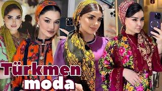 Turkmen moda koynek fasonlar 2024 / saylananja fasonlar