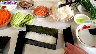 Набор для приготовления роллов и суши МИДОРИ (Sushi Maker)