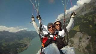 World Premier of Infinity Tumbling in tandem paraglider - Pál Takáts and Gábor Kézi (short)