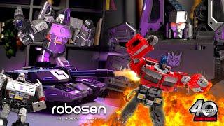 AUTO-TRANSFORMING MEGATRON by Robosen! | Stop Motion Review