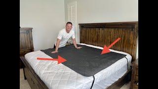 Review and Demo of Vida Industries Grounding Mat Earthing Pad -Premium Ground Therapy Mats for Sleep