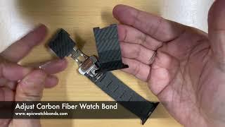 Carbon Fiber Watch Bands Adjustment - Carbon Fiber Watch Bands Adjustment Tool for Apple Watch