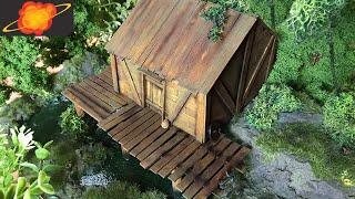 How to make a swamp hut for D&D or any other tabletop game