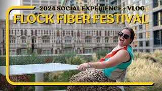 Flock Fiber Festival 2024: The Social Experience + Vlog (no haul)