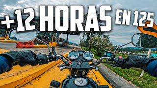 12 HORAS VIAJANDO en MOTO de BAJO CILINDRAJE | Suzuki GN 125