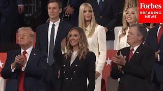 JUST IN: Crowd At RNC Goes Wild As Trump Returns With Jared Kushner And Ivanka