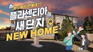 [미국집구경] 오렌지카운티 80만불대 방3개 New Home 새단지 교통편리한 Placentia 소개