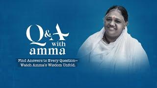 How Does It Feel To Be An Enlightened Being?| Q&A With Amma | Amrita Live |OTT