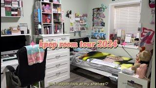 KPOP ROOM TOUR 2024  an in-depth look at all of my shelves