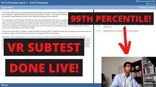 Watch me score 99th Percentile in UCAT Verbal Reasoning!