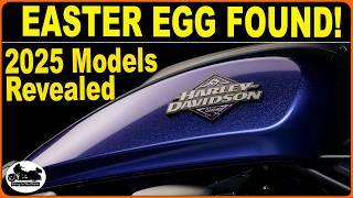 New 2025 MODEL HARLEY DAVIDSON Launch DATE and an EASTER EGG!