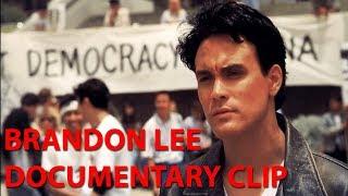 Brandon Lee segment - Death by Misadventure: The Mysterious Life of Bruce Lee