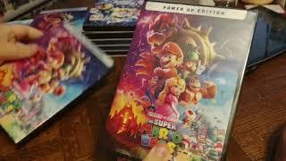 The Super Mario Bros. Movie DVD Unboxing