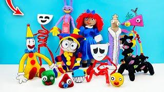 I Made ALL characters the Amazing Digital Circus out of plush ! *How To Make Toys* | Cool Crafts