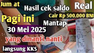 PKH hari ini,hasil Cek saldo PKH & BPNT tahap 2 pada 30 Mei 2025 di pagi ini