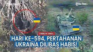 PERANG RUSIA VS UKRAINA HARI KE-594, Pertahanan Ukraina di Krasnolimansk Dilibas Habis!