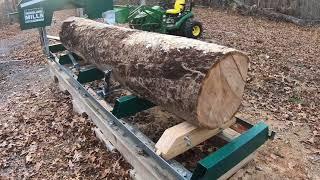 Cherry tree milled HM 126 Woodland Mills