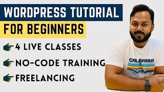 WordPress Tutorial for Beginners - Class 1