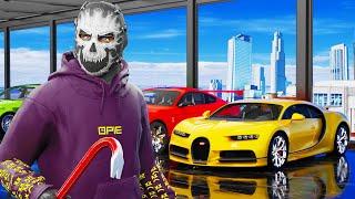 Robbing 63 Supercars From Dealership in GTA 5 RP