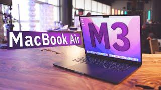 جهاز ماك الجديد #macbookairm3  اقوى لابتوب نحيف من ابل  