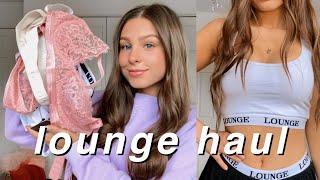 LOUNGE UNDERWEAR HAUL - try on and review