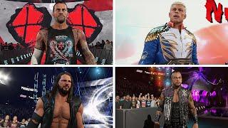 WWE 2K25 Entrances: CM Punk, Cody Rhodes, Jey Uso, John Cena, Damien Priest, Kevin Owens & More!