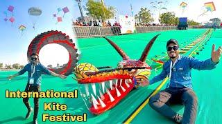 International kite festival in Ahmedabad | Kite festival 2023 | kite,firki,threads | @Sezuvlogs