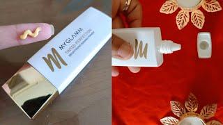 Myglamm Primer Review | MYGLAMM TINTED PERFECTION FACE PRIMER REVIEW | Base Primer & Pore Minimiser