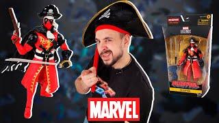 ДЭДПУЛ ПИРАТ?! ТОП РОБ РАСПАКОВКА ФИГУРКИ HASBRO MARVEL LEGENDS SERIES! НА АБОРДАЖ!