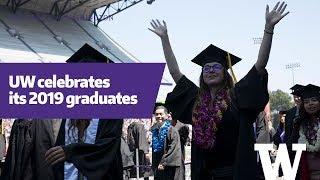 Commencement 2019: Largest-ever class graduates from UW