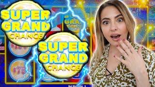 INSANE!! 2 SUPER GRAND JACKPOT CHANCE HANDPAYs on Dollar Storm!!