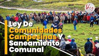 Ley De Comunidades Campesinas y Saneamiento Comunal | Víctor Raúl Cárdenas Gonzales