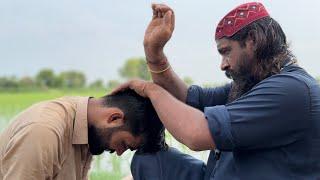 Asmr Head Massage & Back Massage By Bengali Baba | Natural Beauty With Massage #bengalibaba