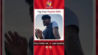 PSYCHO WIFE #comedy #husbandwifealaparaigal #funny #husbandwifetamilcomedy #couple