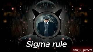 SIGMA RULE SONG (SLOWED_REVAERD)#sigma