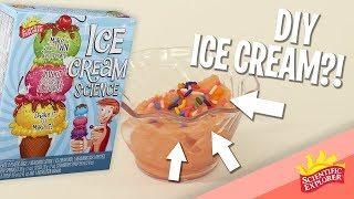 DIY ICE CREAM?! - Scientific Explorer Ice Cream Science Kit