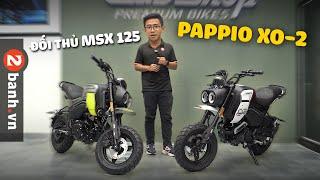 CFMoto Papio 125 XO2 thiết kế độc đáo, nhiều trang bị mới lạ, phù hợp để thay thế MSX 125 | Review