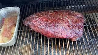 Smoked brisket! WillsTreasures style