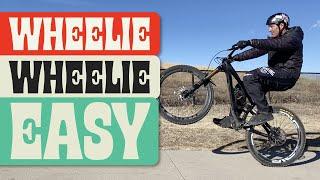 MOUNTAIN BIKE SKILLS FOR OVER 40 | HOW TO WHEELIE | Can Lee get his Wheelie on?
