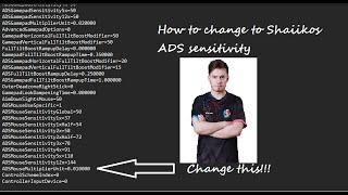 How To Change Your Sens to Shaiikos - Rainbow Six Siege