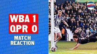 Strikerless QPR fail to dent 10-man West Brom | West Brom 1-0 QPR reaction