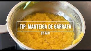 How to  make Manteiga de garrafa - clarified butter from double cream