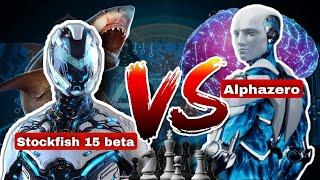 Stockfish 15 beta vs Alphazero 2022  | stockfish 15 vs alphazero |  alphazero chess | neural chess