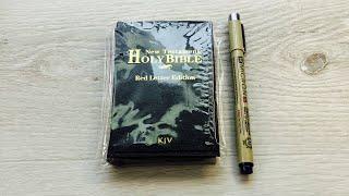 Dollar tree mini Bible review